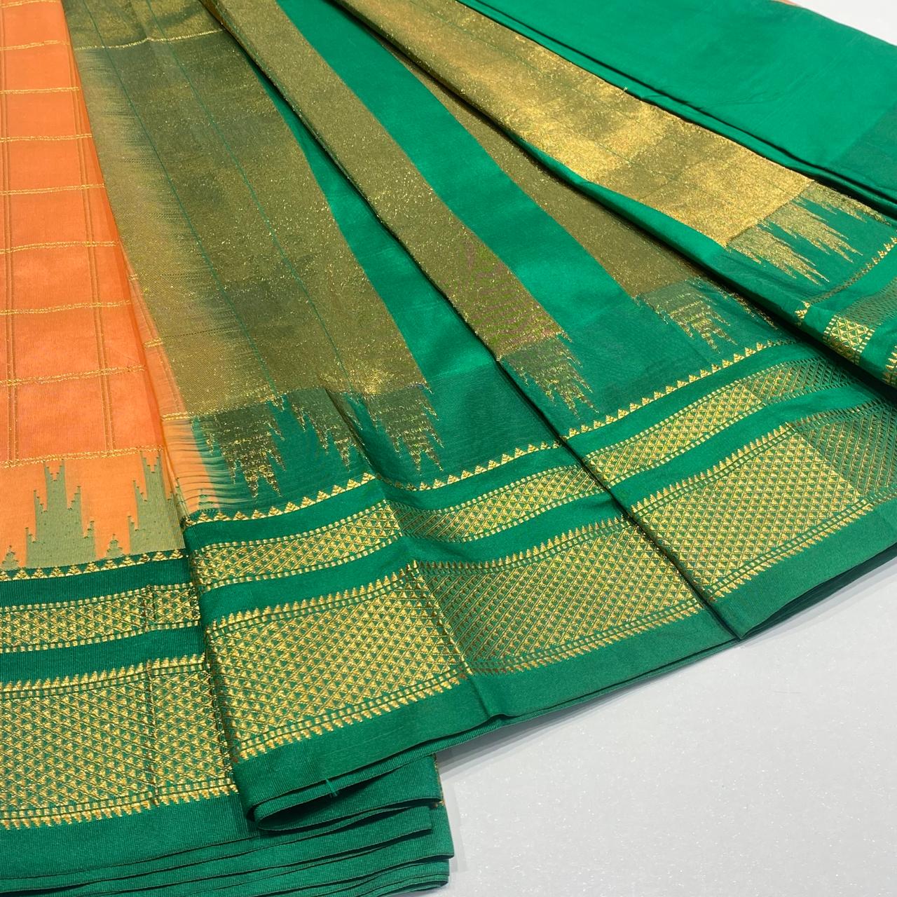 Semi Silk Ilkal Saree