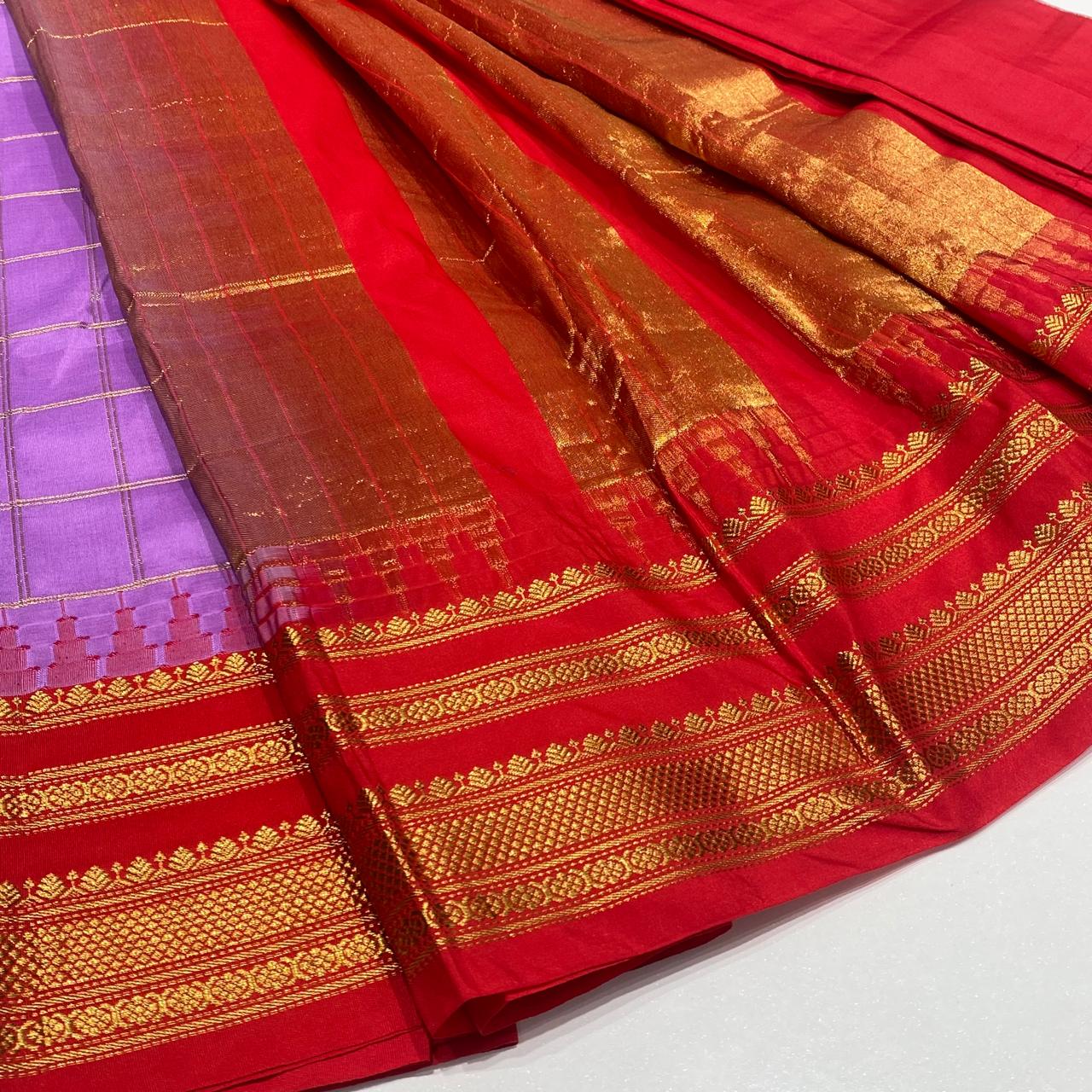 Semi Silk Ilkal Saree