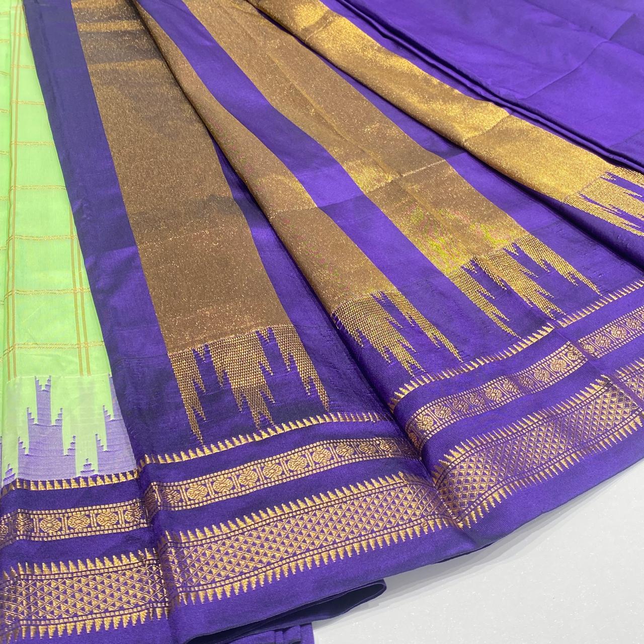 Semi Silk Ilkal Saree