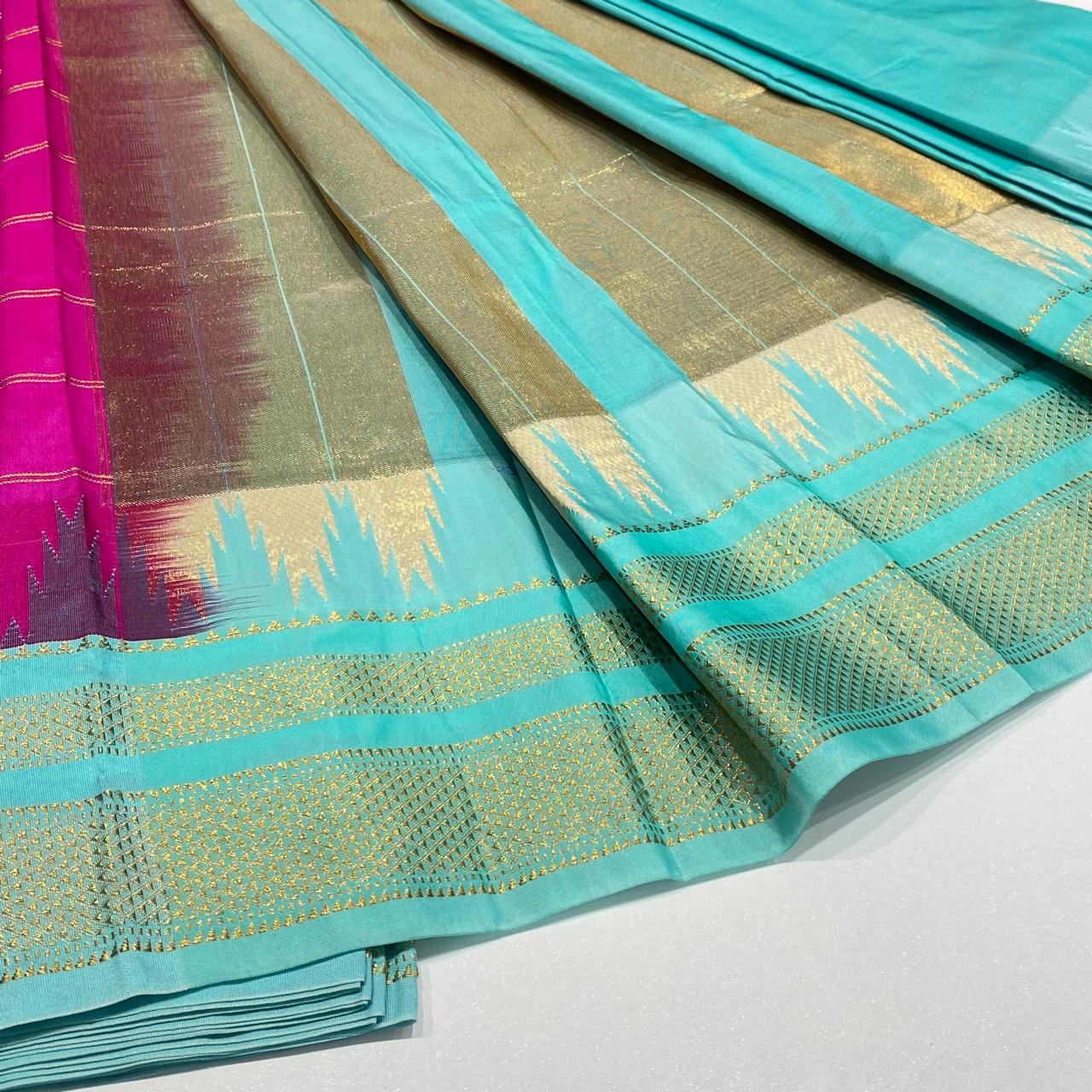 Semi Silk Ilkal Saree