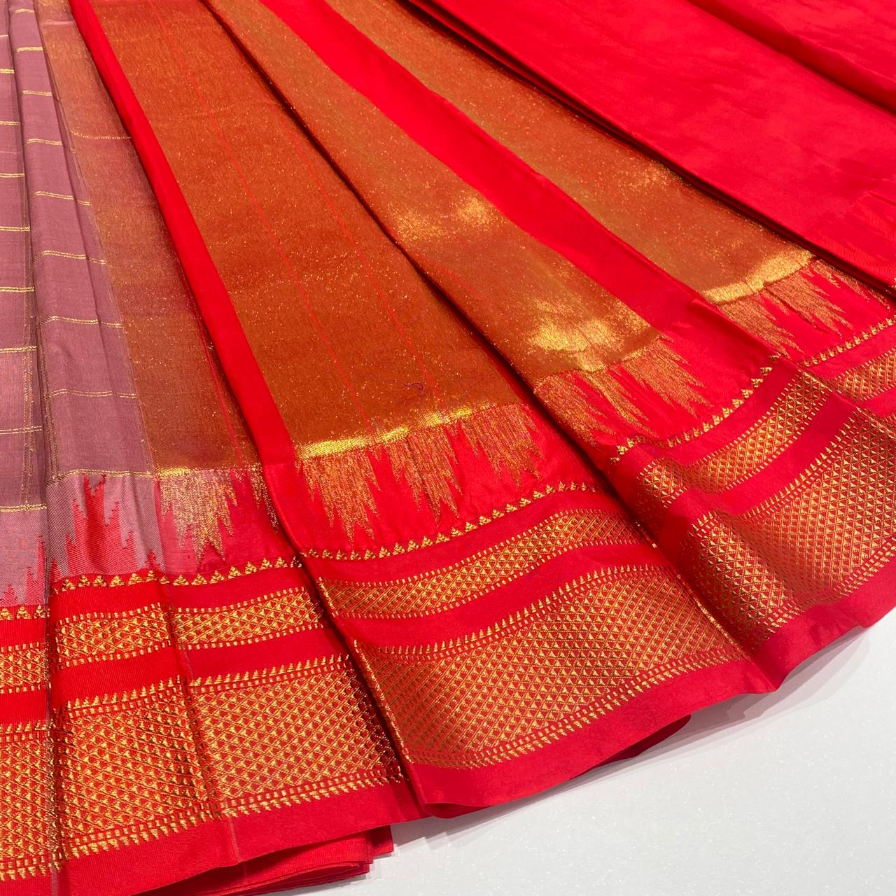 Semi Silk Ilkal Saree