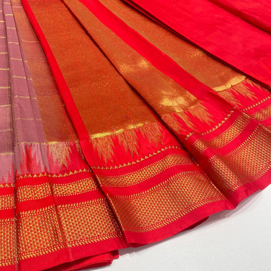 Semi Silk Ilkal Saree
