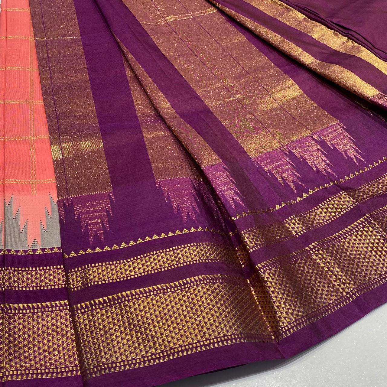Semi Silk Ilkal Saree