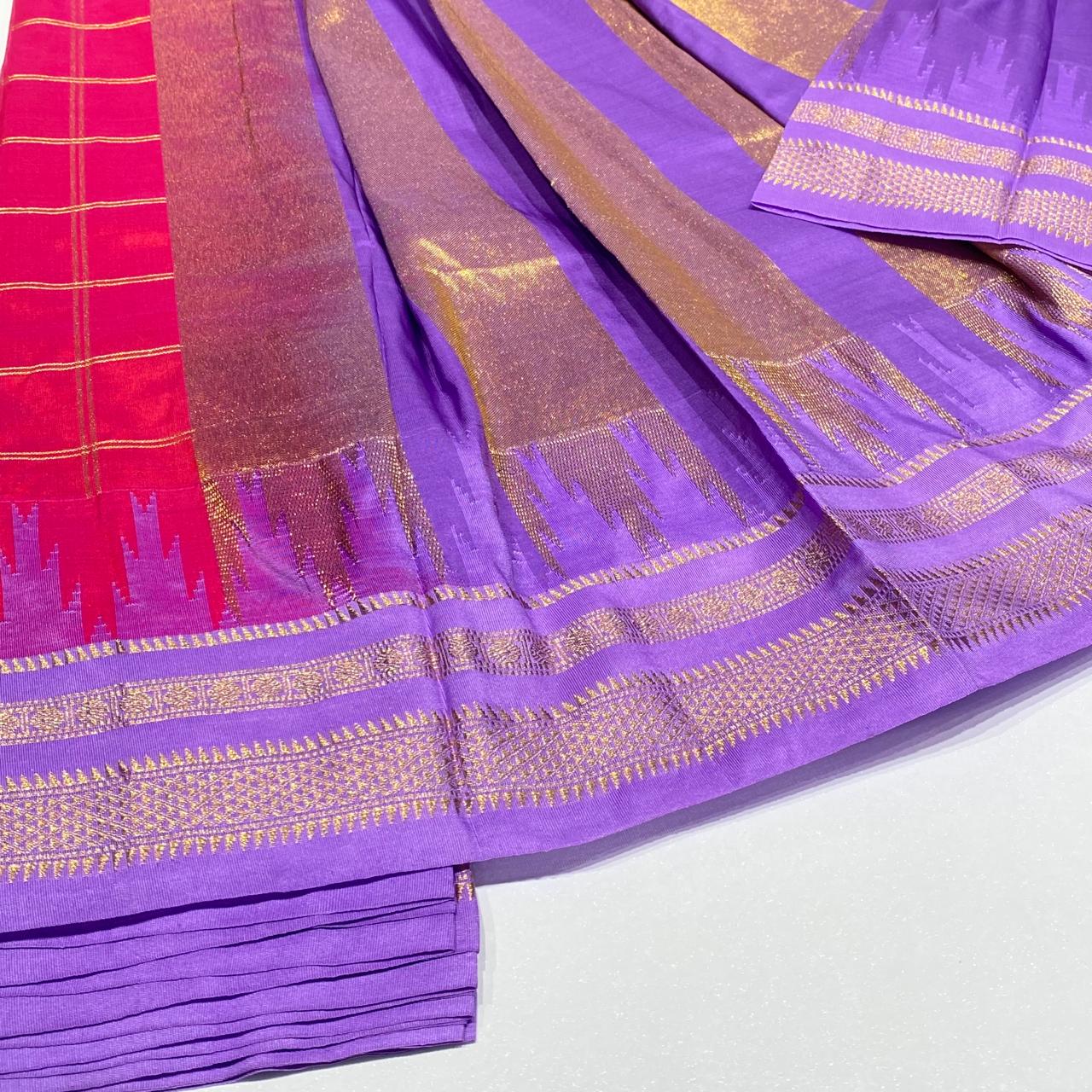 Semi Silk Ilkal Saree
