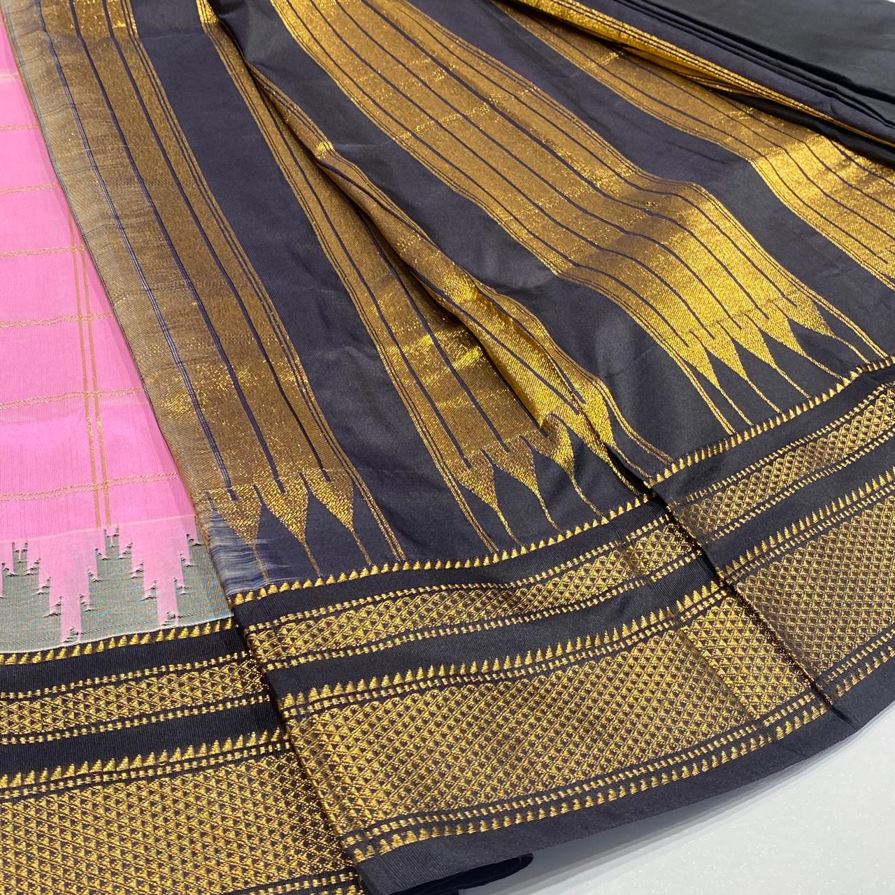 Semi Silk Ilkal Saree