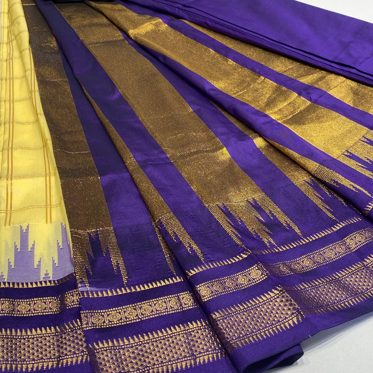 Semi Silk Ilkal Saree