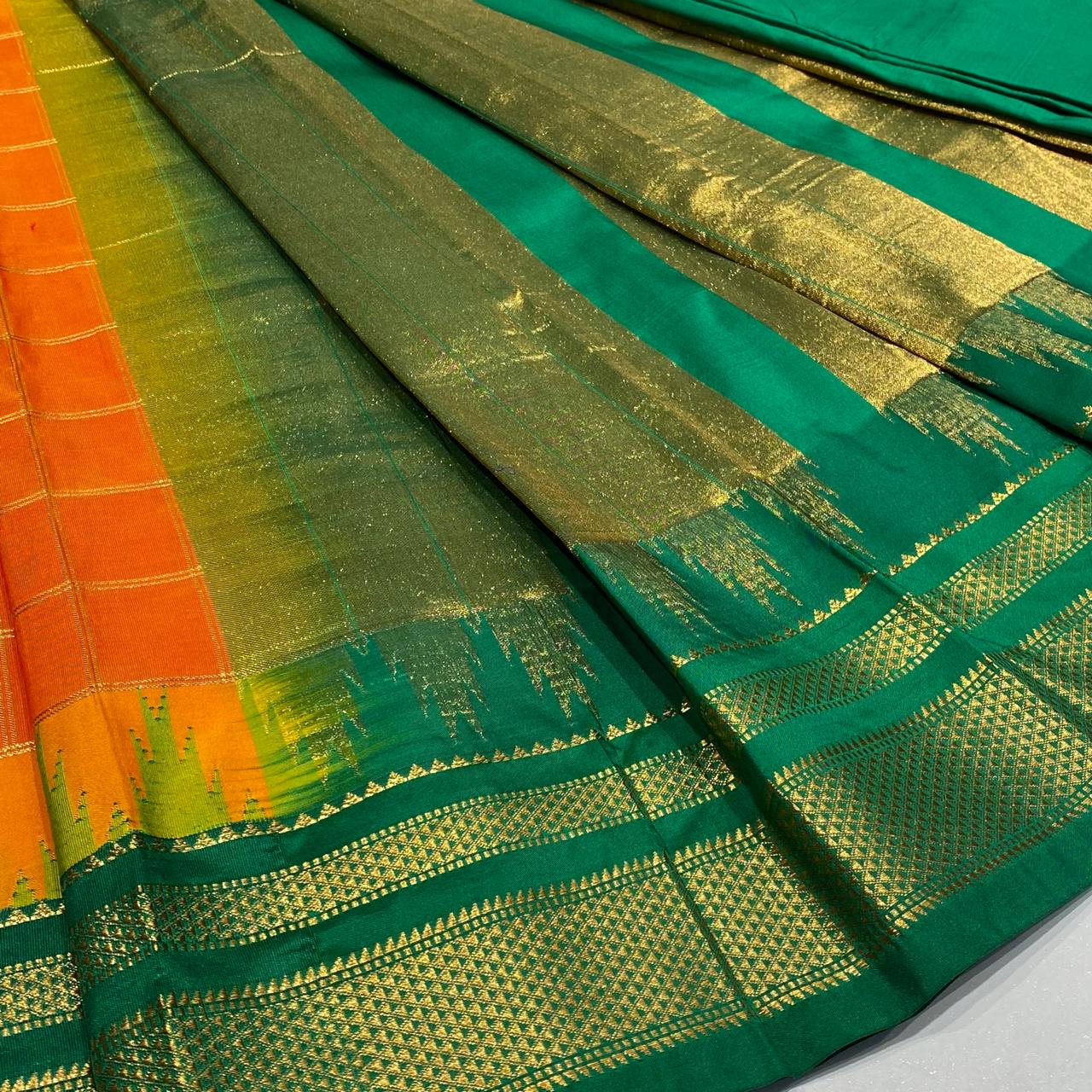 Semi Silk Ilkal Saree