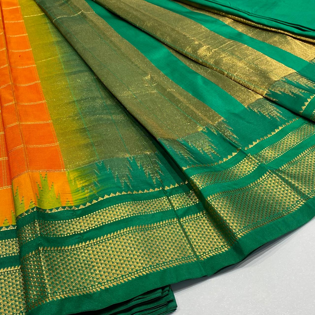 Semi Silk Ilkal Saree