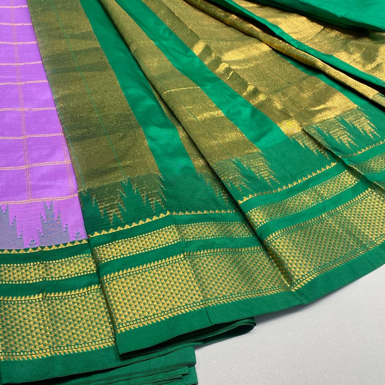 Semi Silk Ilkal Saree