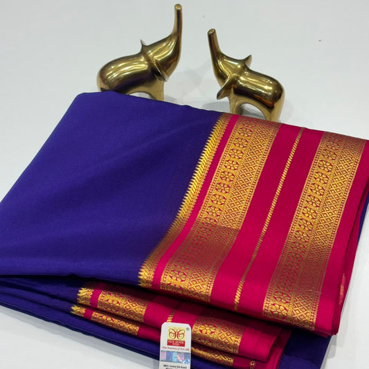 Pure Mysore Crepe Silk Saree