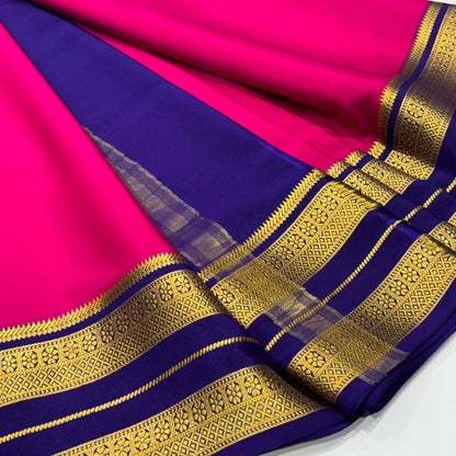 Pure Mysore Crepe Silk Saree