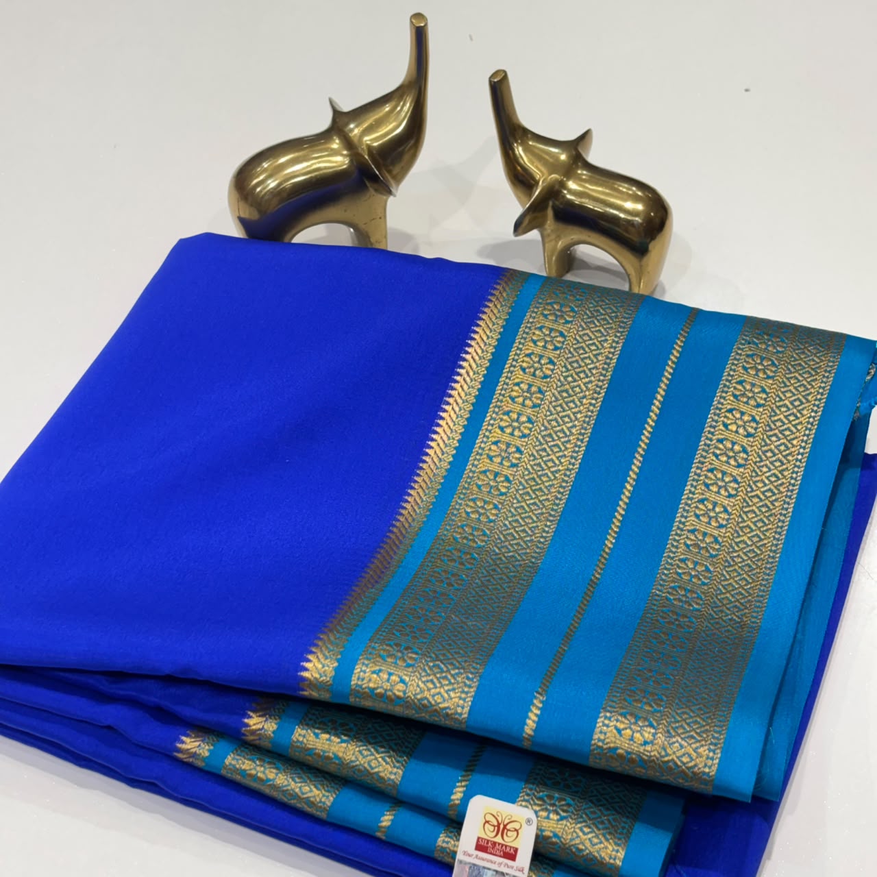 Pure Mysore Crepe Silk Saree