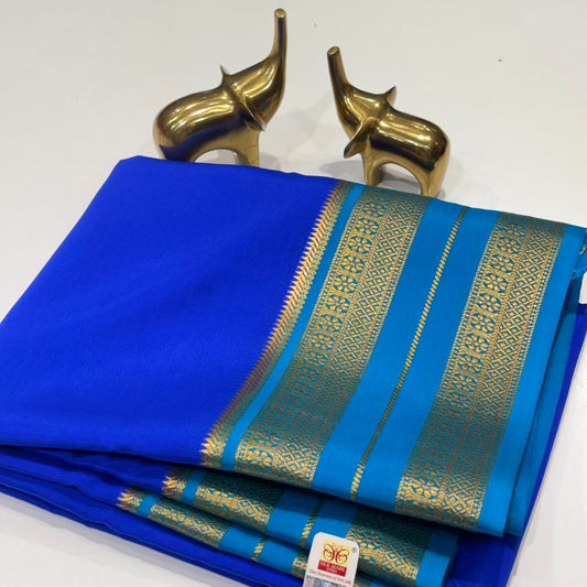 Pure Mysore Crepe Silk Saree