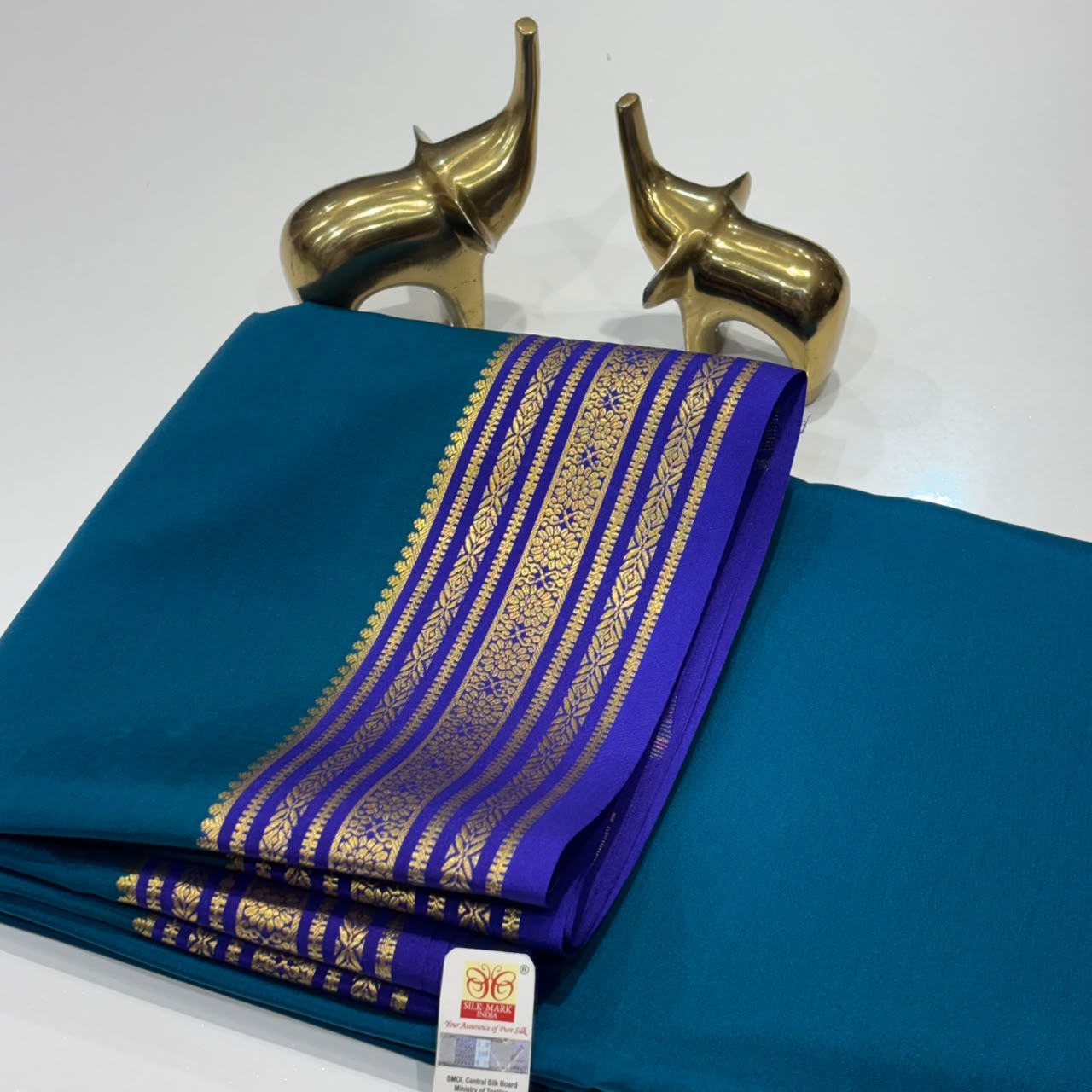 Pure Mysore Crepe Silk Saree