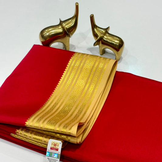 Pure Mysore Crepe Silk Saree