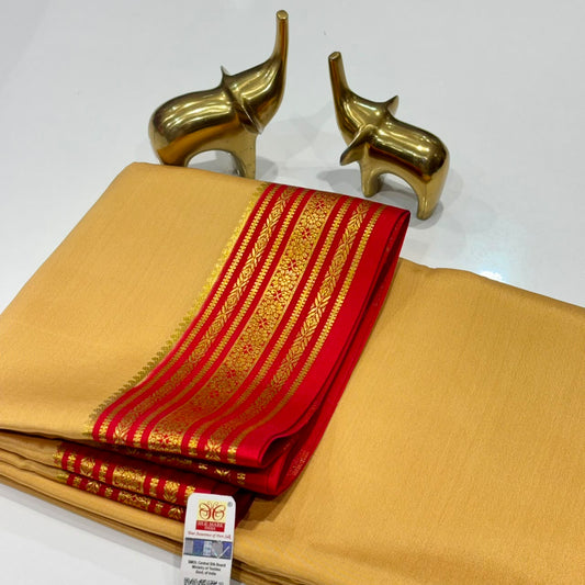 Pure Mysore Crepe Silk Saree