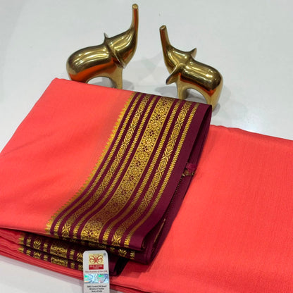 Pure Mysore Crepe Silk Saree