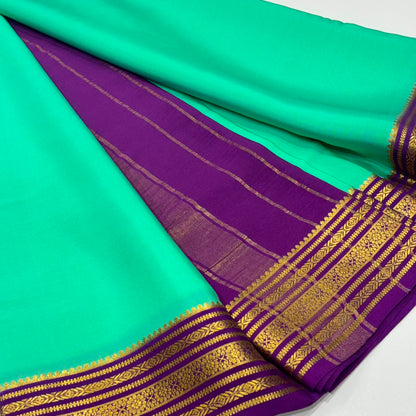 Pure Mysore Crepe Silk Saree