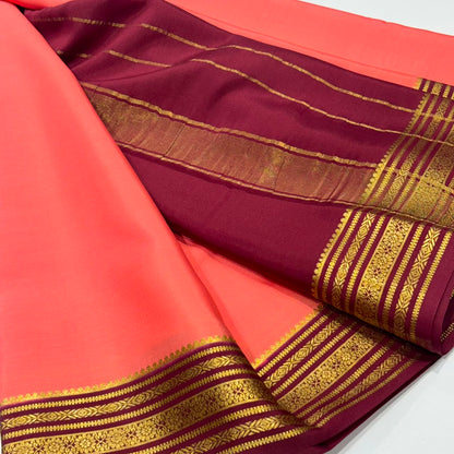 Pure Mysore Crepe Silk Saree