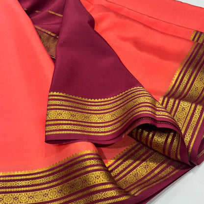 Pure Mysore Crepe Silk Saree