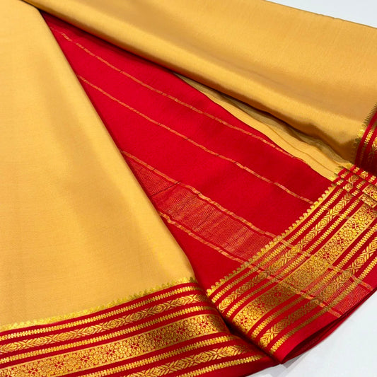 Pure Mysore Crepe Silk Saree