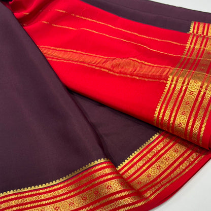 Pure Mysore Crepe Silk Saree