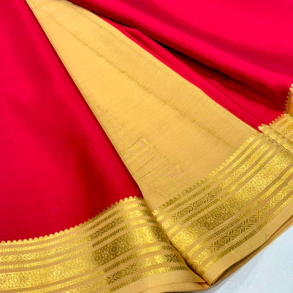 Pure Mysore Crepe Silk Saree