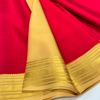 Pure Mysore Crepe Silk Saree