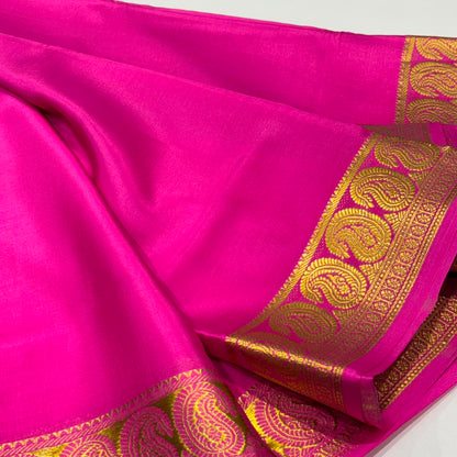 Pure Mysore Silk Saree