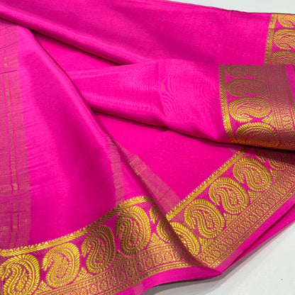 Pure Mysore Silk Saree