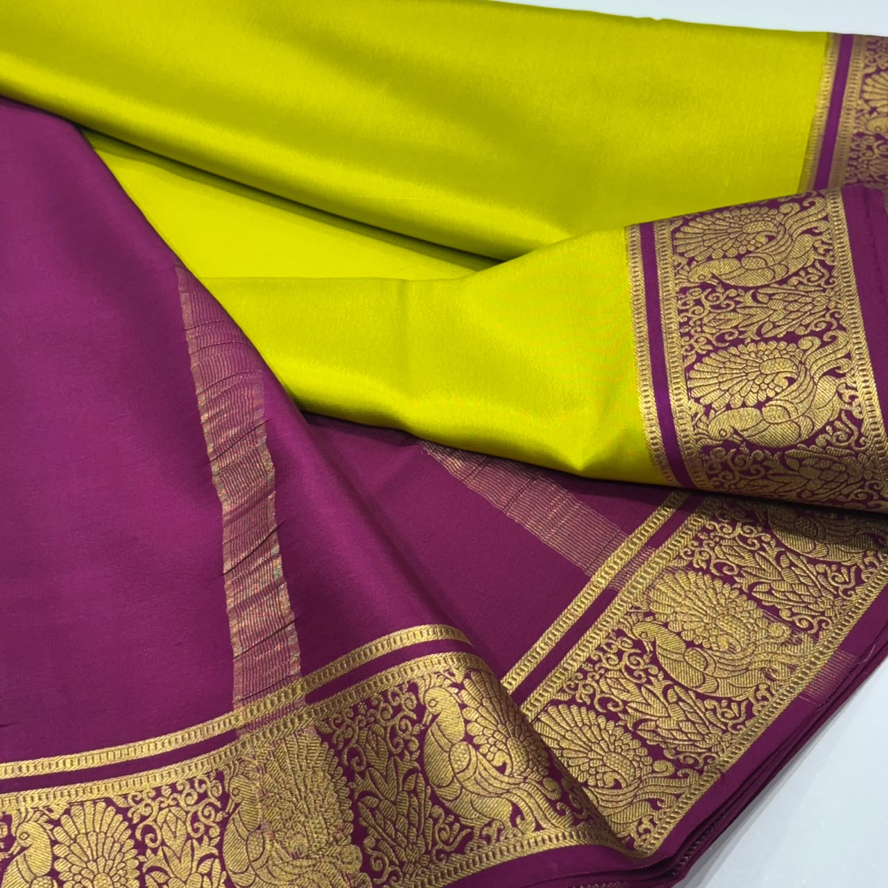 Pure Mysore Silk Saree