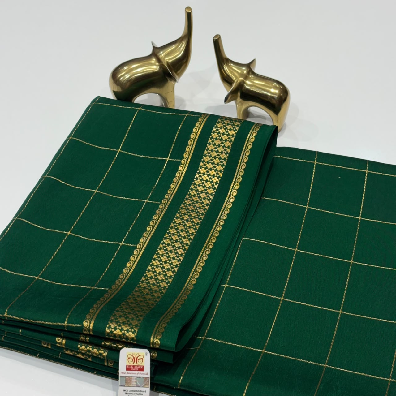 Pure Zari Mysore Silk Saree