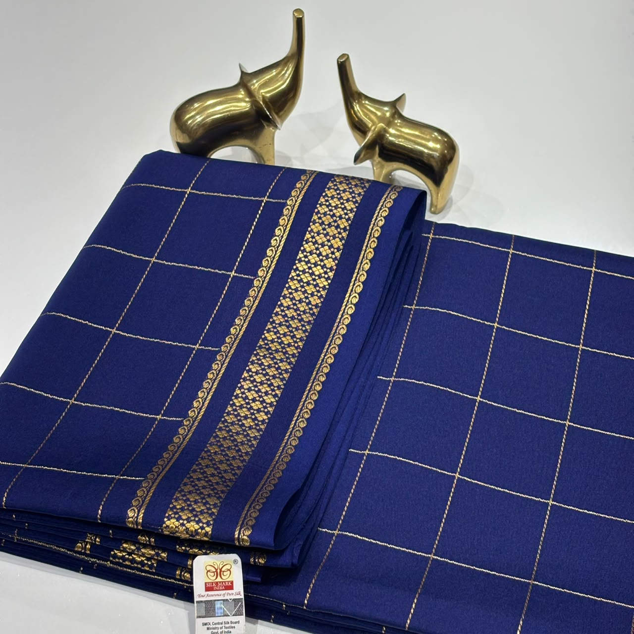 Pure Zari Mysore Silk Saree