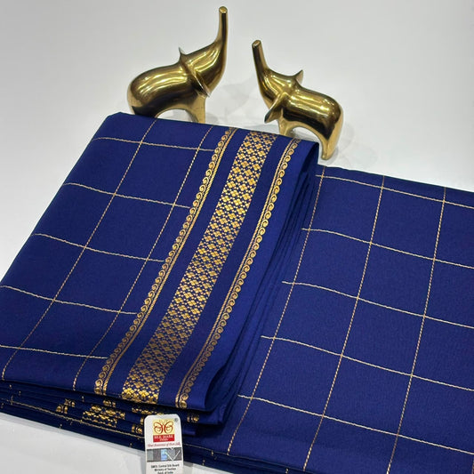 Pure Zari Mysore Silk Saree