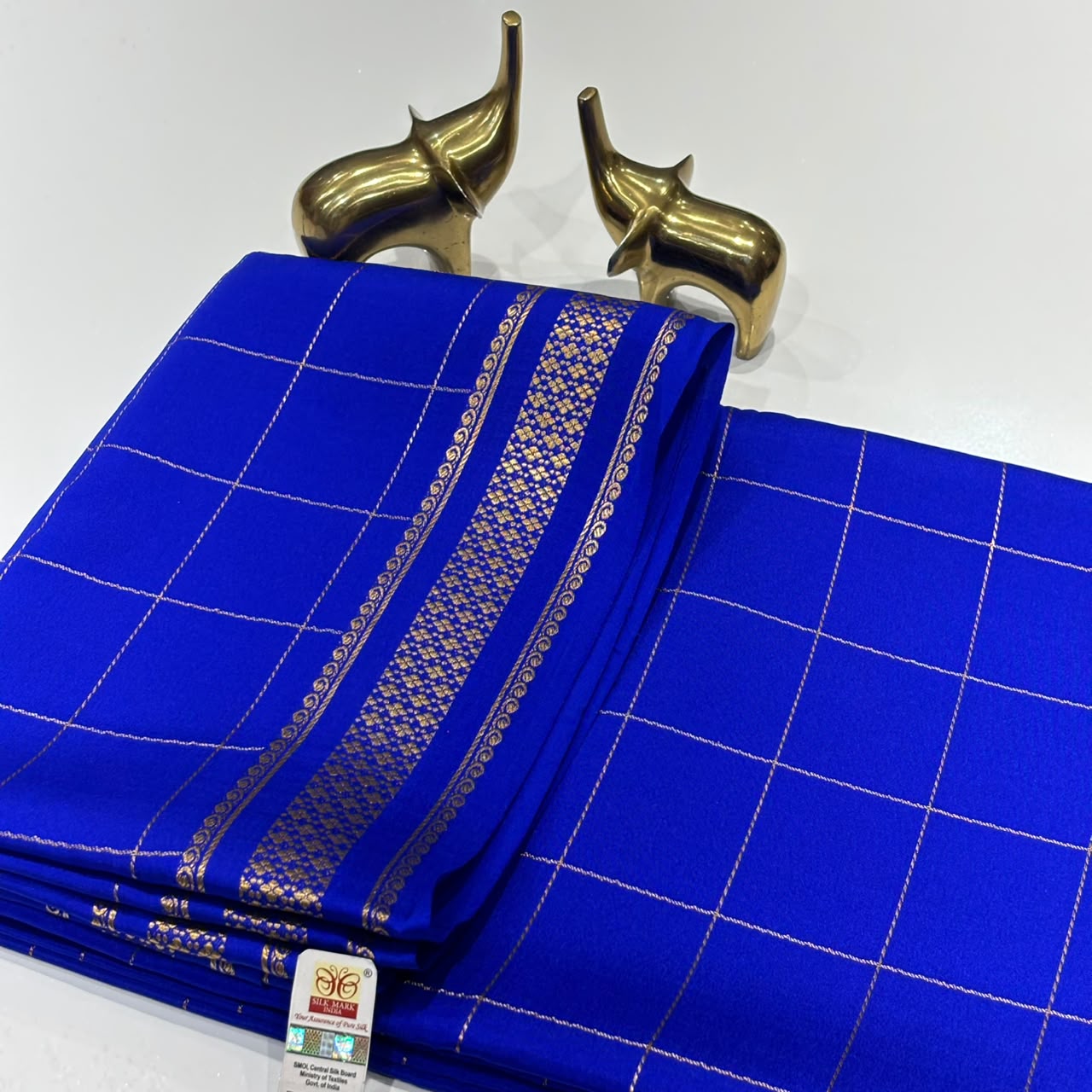 Pure Zari Mysore Silk Saree