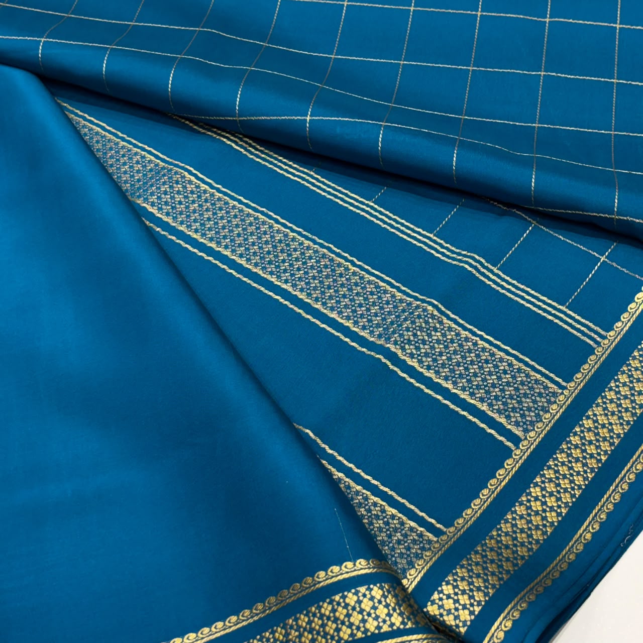 Pure Zari Mysore Silk Saree