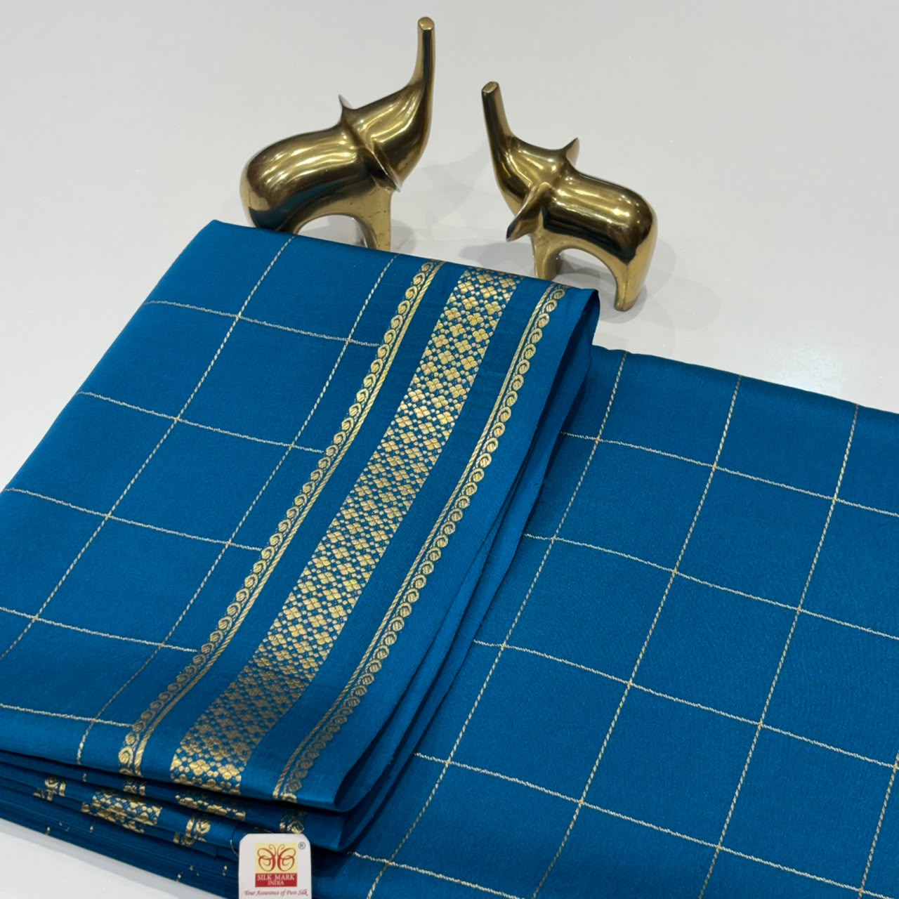 Pure Zari Mysore Silk Saree