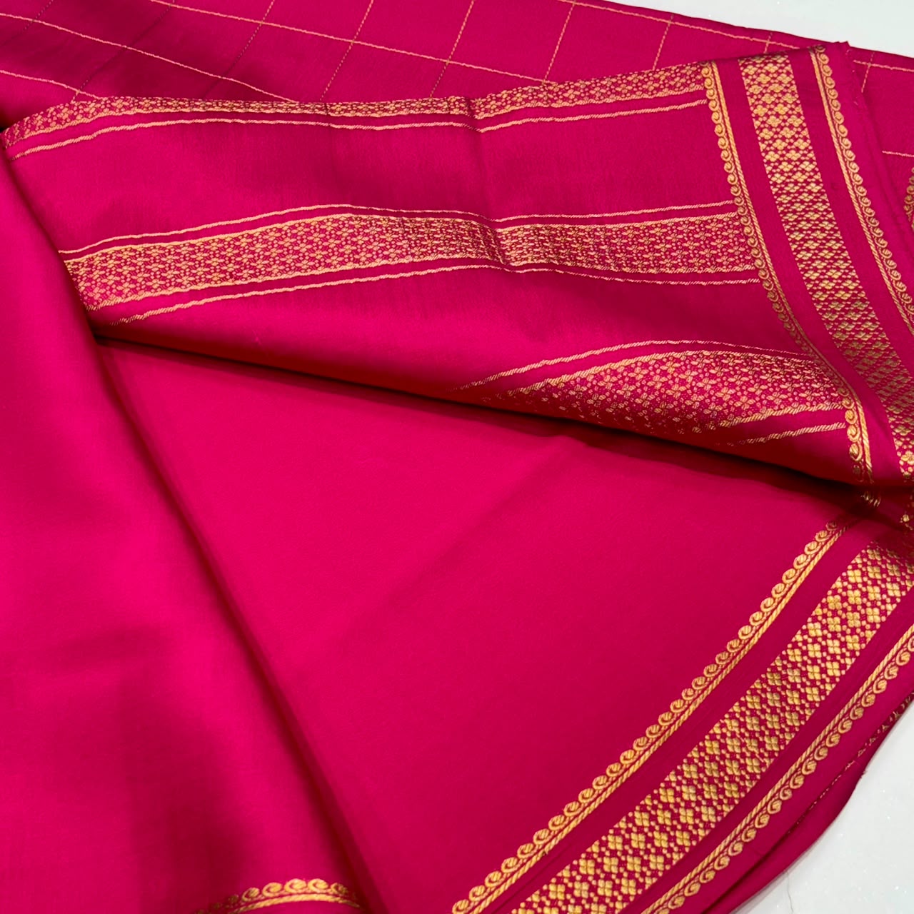 Pure Zari Mysore Silk Saree