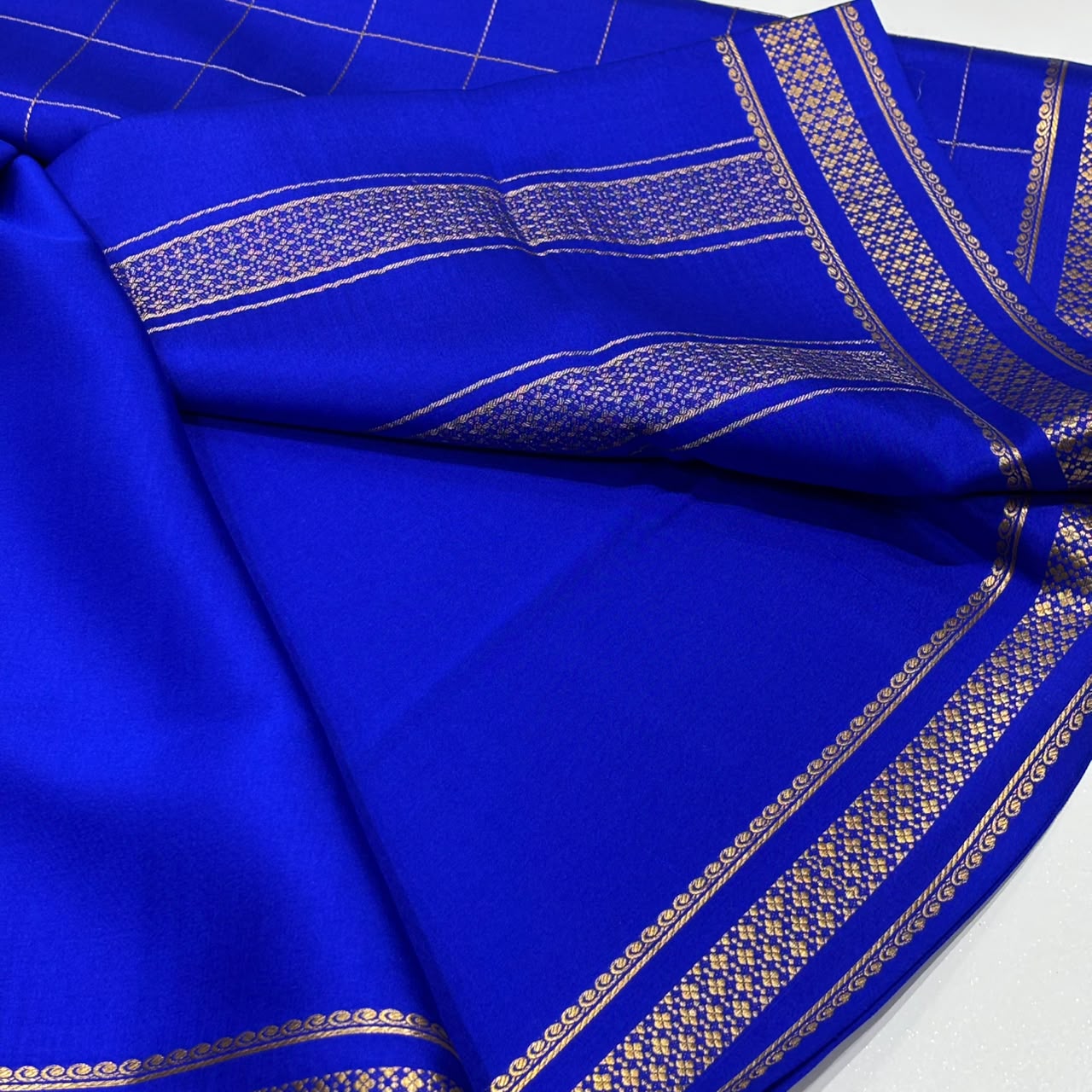 Pure Zari Mysore Silk Saree