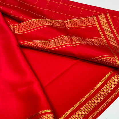 Pure Zari Mysore Silk Saree