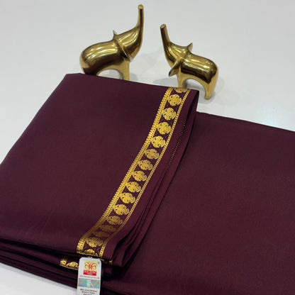 Pure Zari Mysore Silk Saree