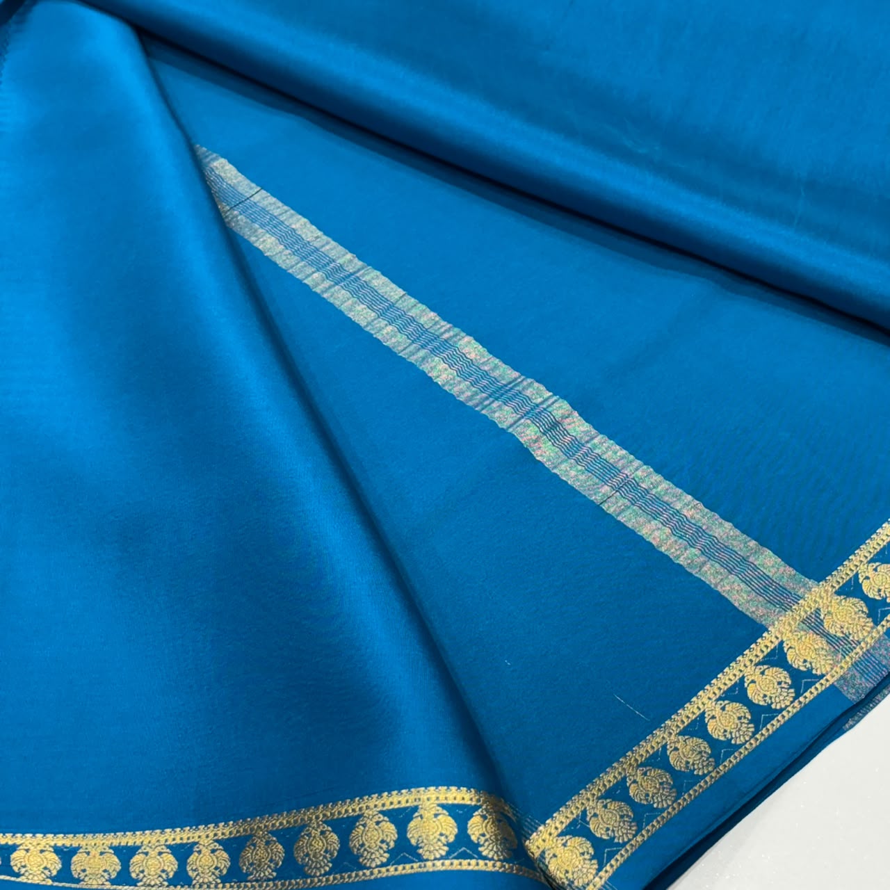 Pure Zari Mysore Silk Saree