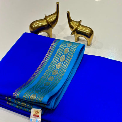 Pure Mysore Crepe Silk Saree