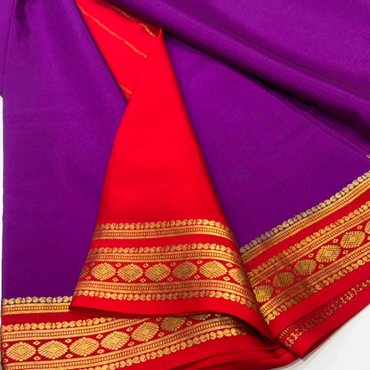 Pure Mysore Crepe Silk Saree
