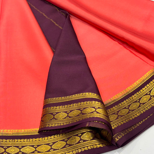 Pure Mysore Crepe Silk Saree