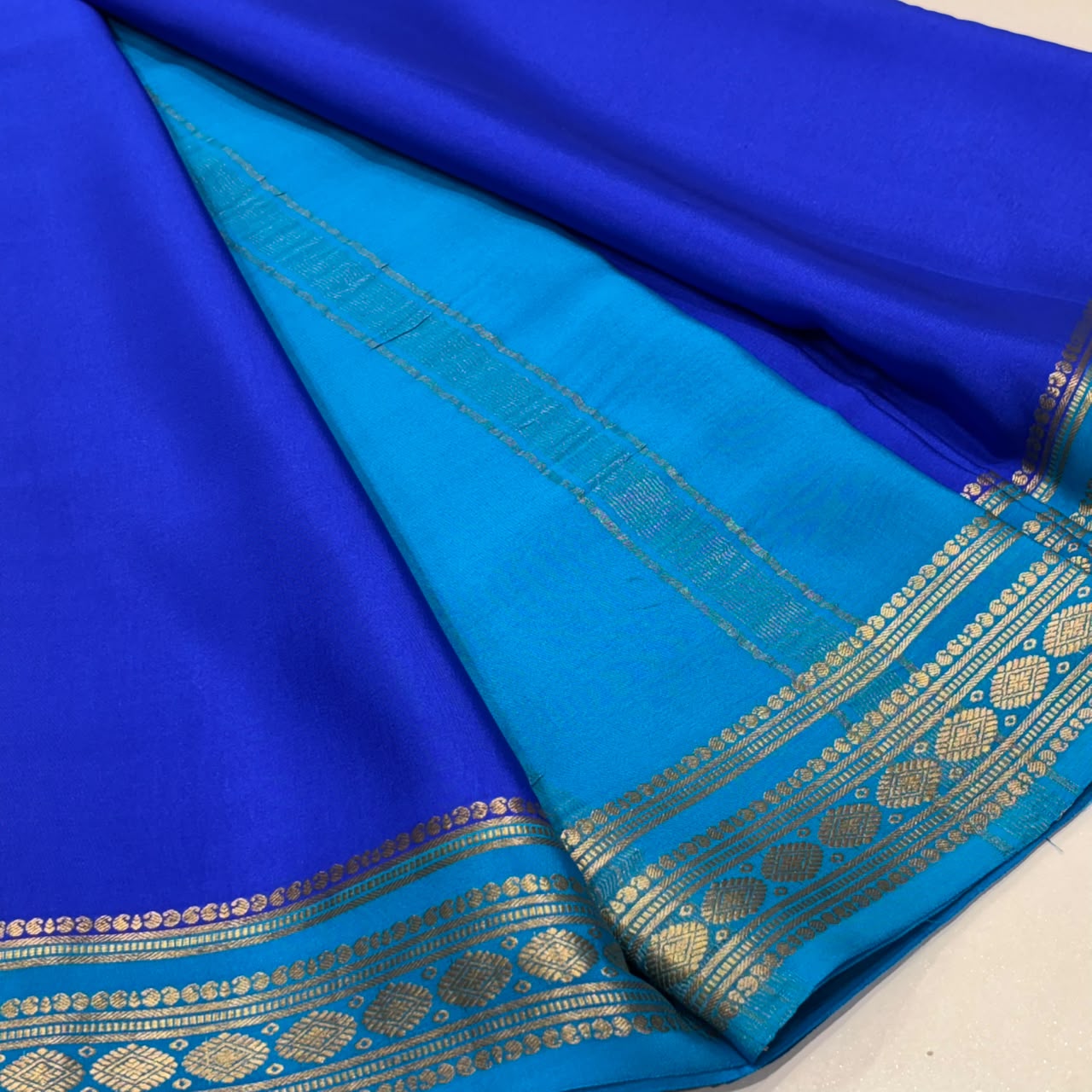 Pure Mysore Crepe Silk Saree