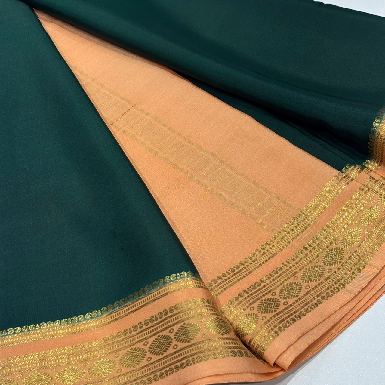 Pure Mysore Crepe Silk Saree