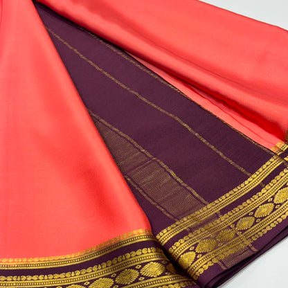 Pure Mysore Crepe Silk Saree