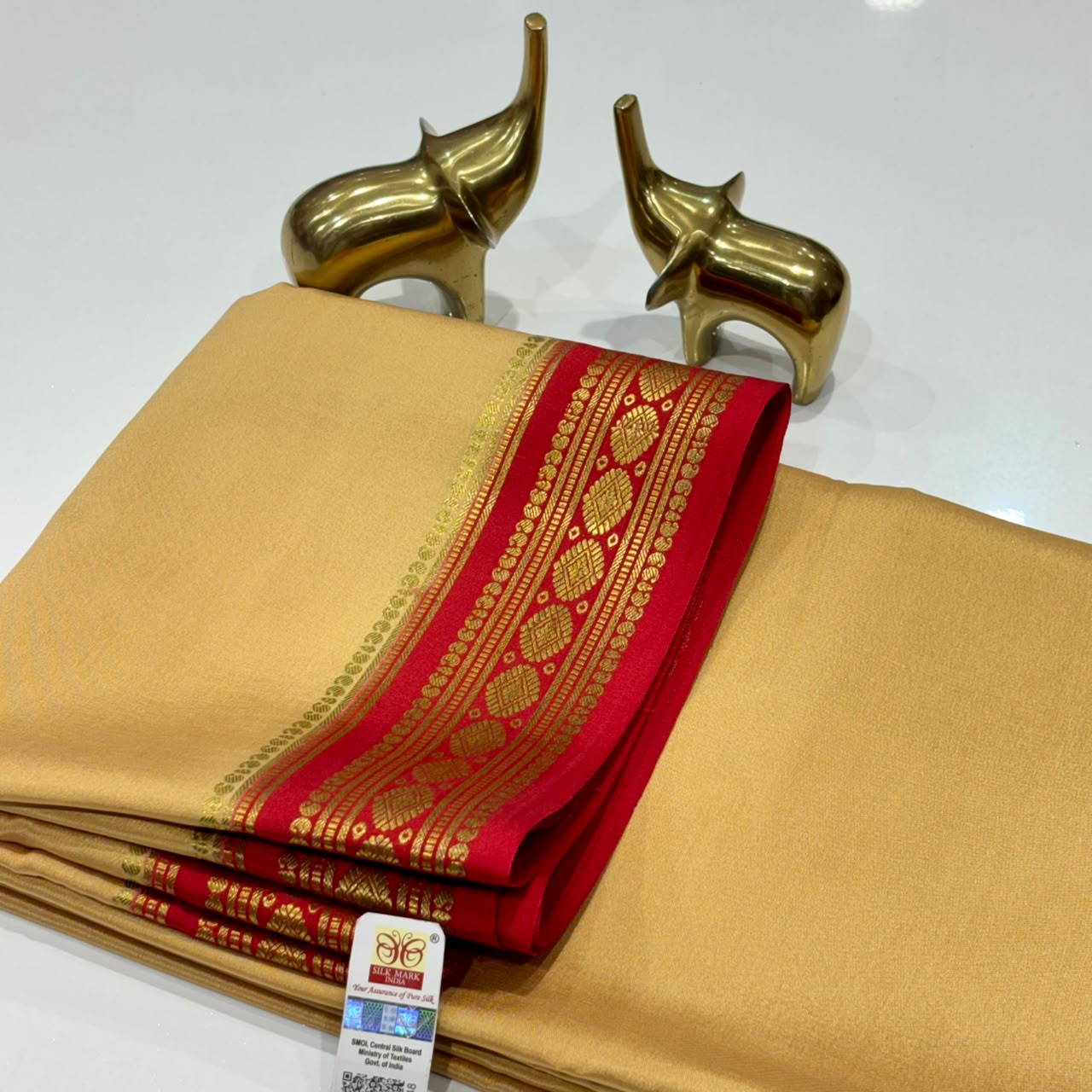 Pure Mysore Crepe Silk Saree