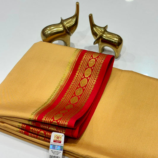 Pure Mysore Crepe Silk Saree